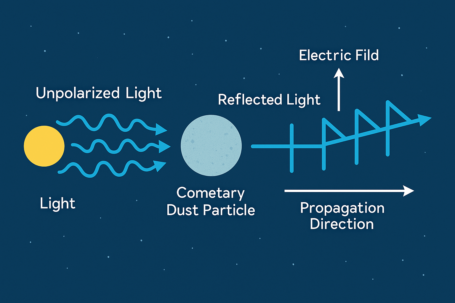 성간 혜성 3I/ATLAS를 관측하는 제임스 웹 우주망원경 개념 이미지